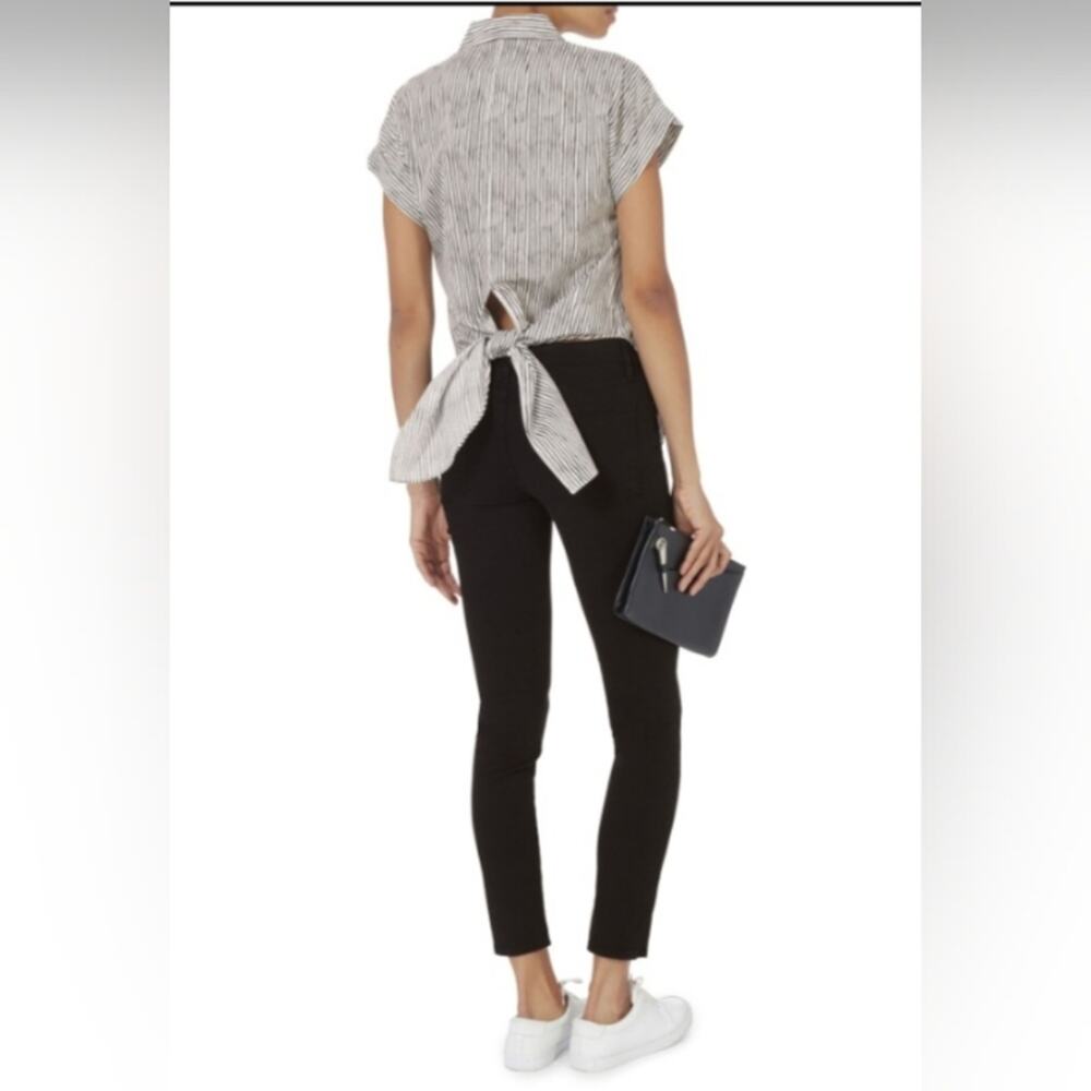 Rag And Bone Ara Tie Back Short Sleeved Blouse. S… - image 3